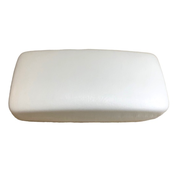 VTG VERSACE Cream White Large Gold Eyeglasses Sunglasses Hard Shell Travel Case - Picture 5 of 7